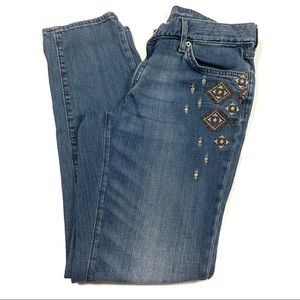 Eddie bauer embroidered jeans 4